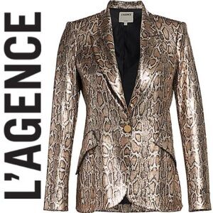 Lagence Chamberlain Sequin Blazer